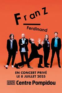 Franz Ferdinand en concert privé au Centre Pompidou